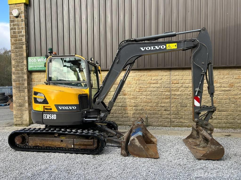 Volvo ECR58D Minigravemaskiner