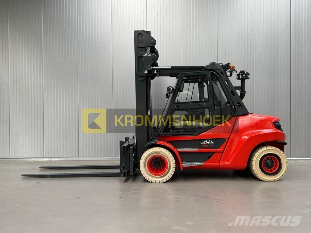 Linde H 80 D-900 Diesel gaffeltrucks