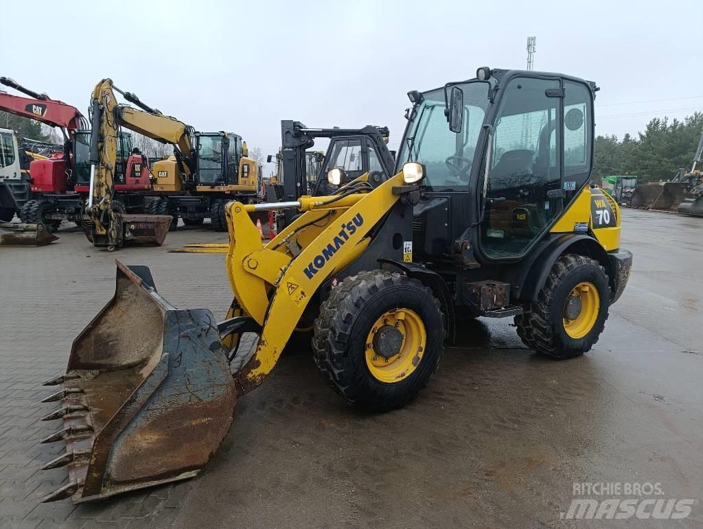 Komatsu WA70-7 Læssemaskiner på hjul