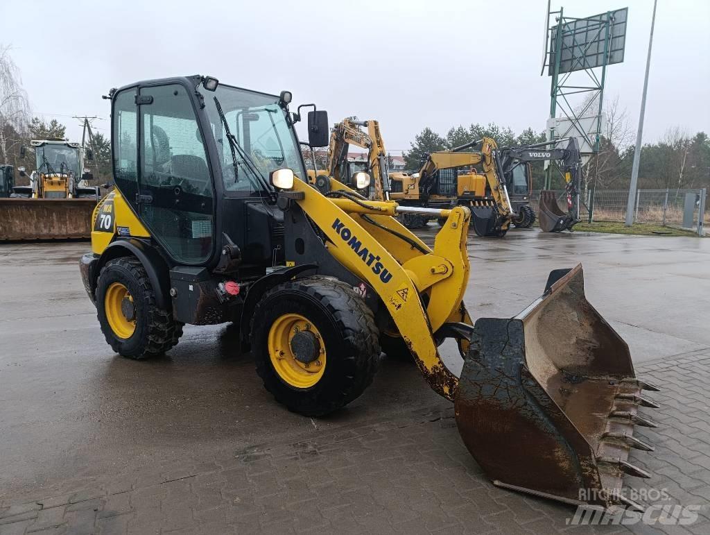 Komatsu WA70-7 Læssemaskiner på hjul