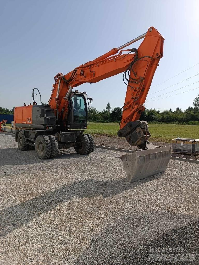 Hitachi ZX 190 W-3 Gravemaskiner på hjul