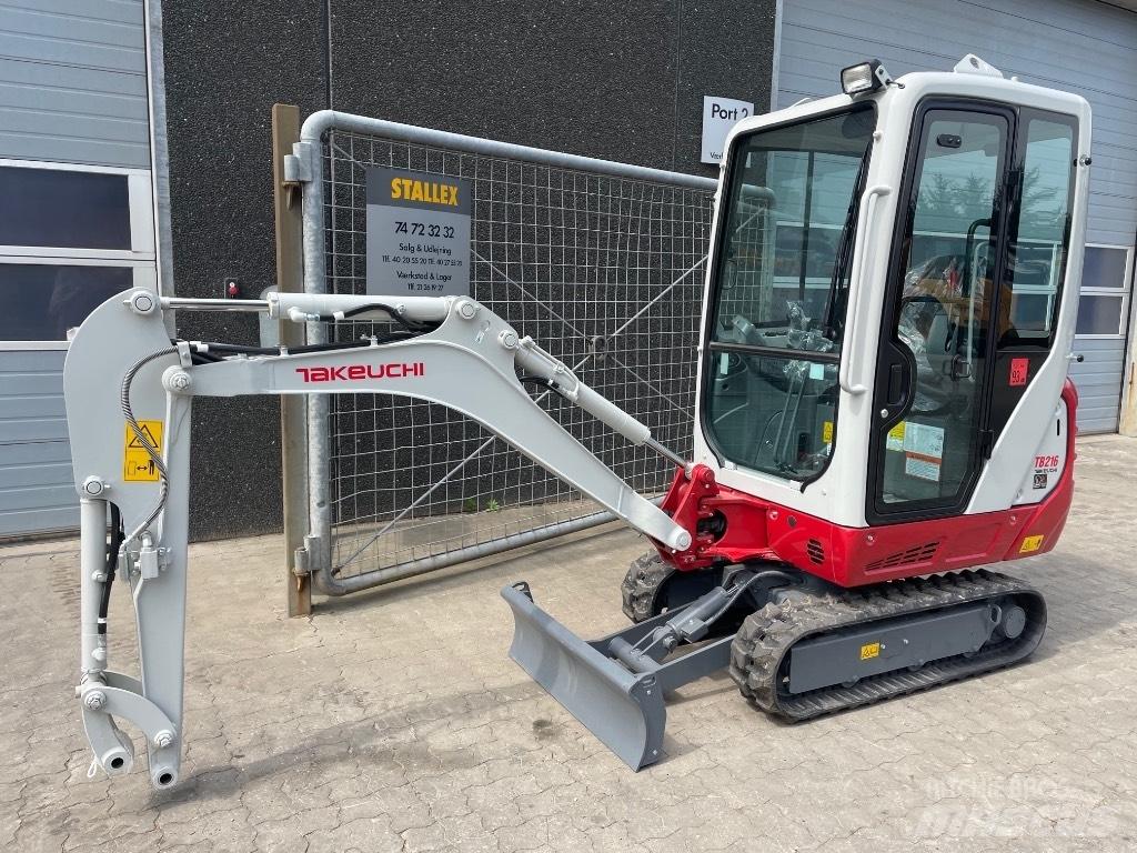 Takeuchi TB216 Minigravemaskiner