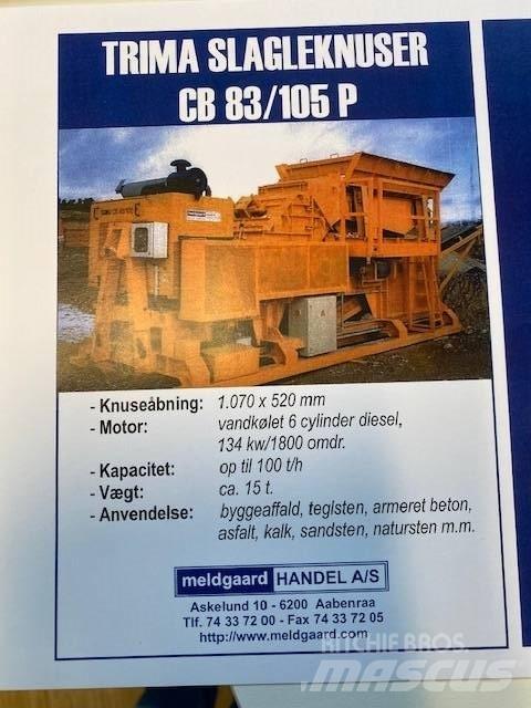 Trima CB 83/105P Knusere - anlæg