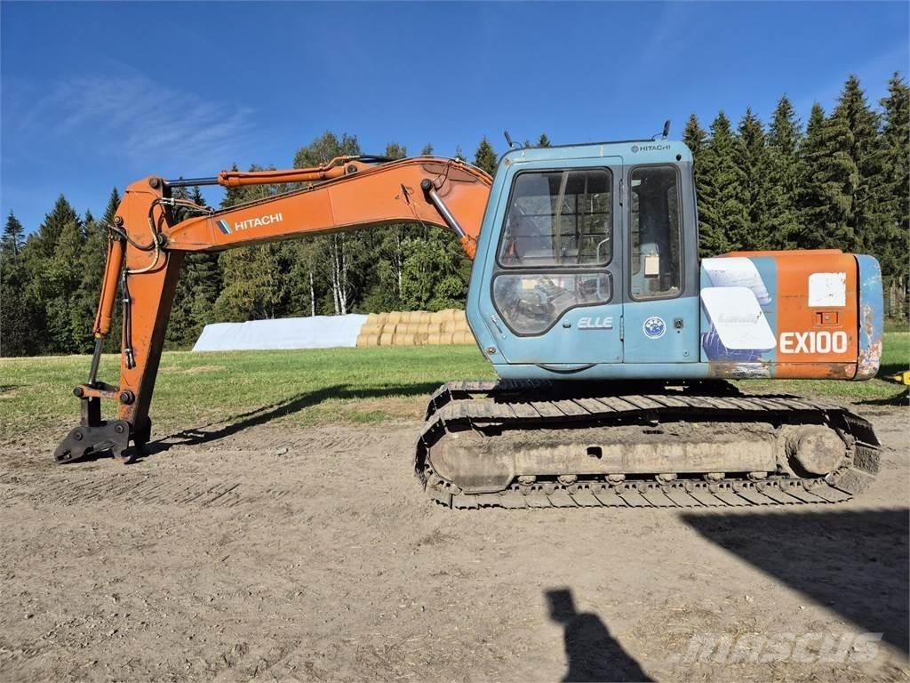 Hitachi EX 100 Gravemaskiner på larvebånd