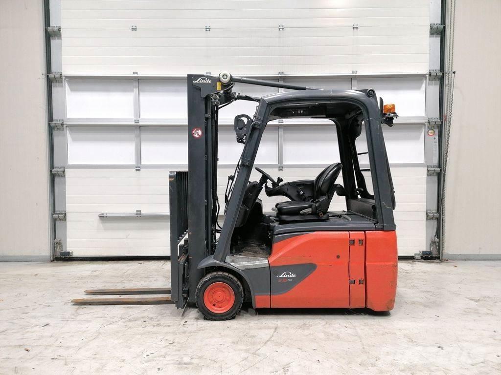 Linde E16-02 El gaffeltrucks