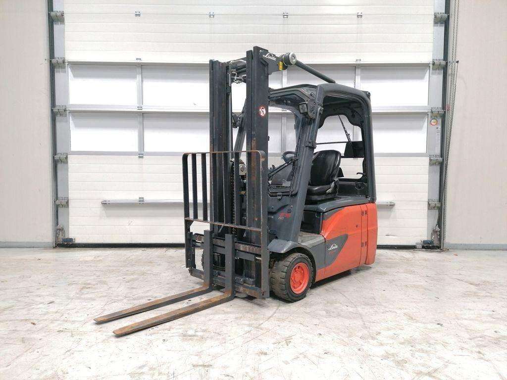 Linde E16-02 El gaffeltrucks