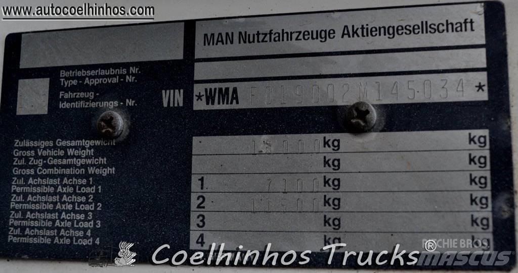 MAN 19.322 Lastbil med lad/Flatbed