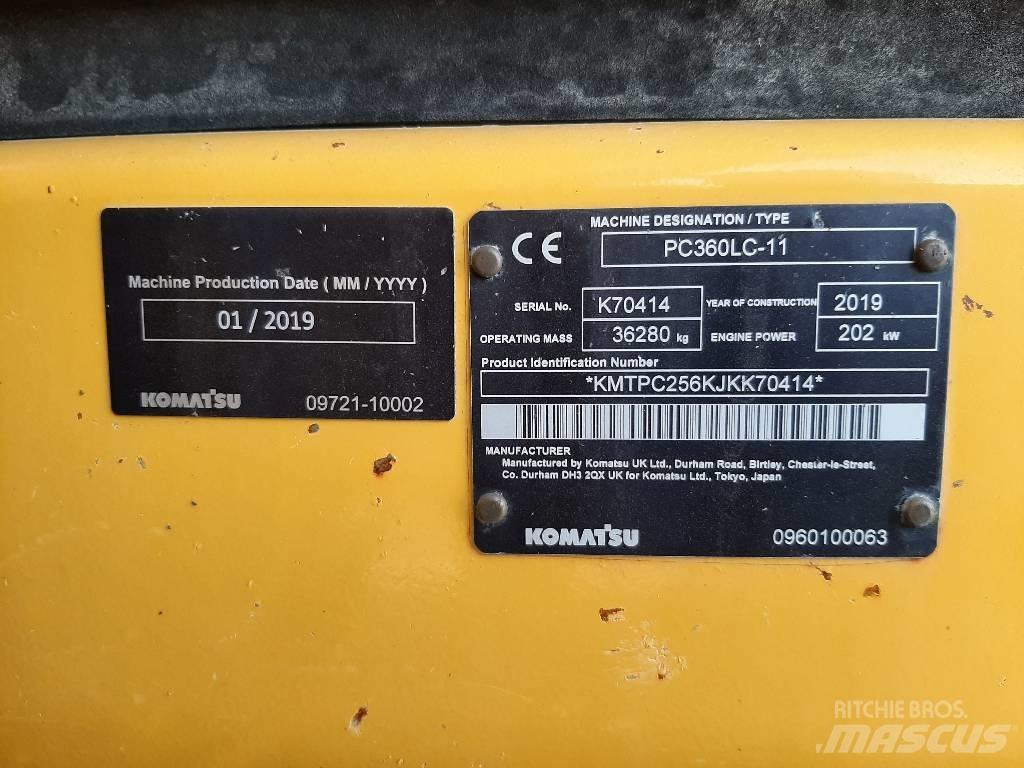 Komatsu PC 360 LC-11 Gravemaskiner på larvebånd