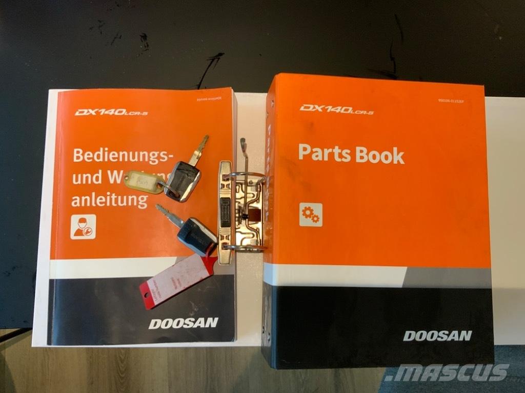 Doosan DX 140 LCR Gravemaskiner på larvebånd