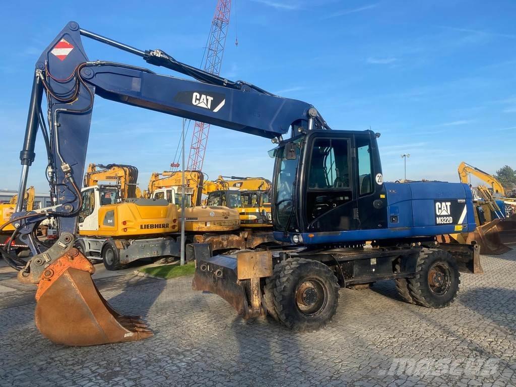 CAT M322 D NVT Gravemaskiner på hjul