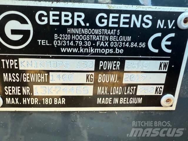 Knikmops KM 130 Minilæsser - knækstyret