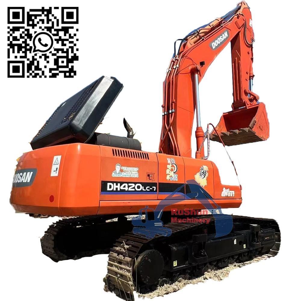 Doosan DH420 Gravemaskiner på larvebånd