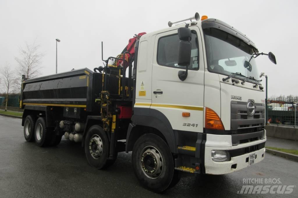 Hino 700 Lastbiler med tip