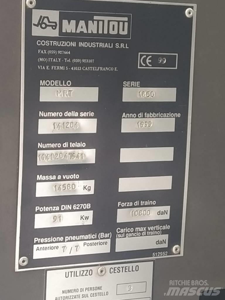 Manitou MRT 1850 Teleskoplæssere