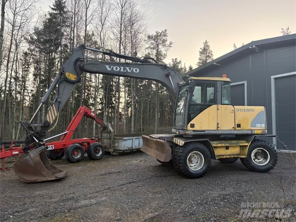 Volvo EW140 Gravemaskiner på hjul