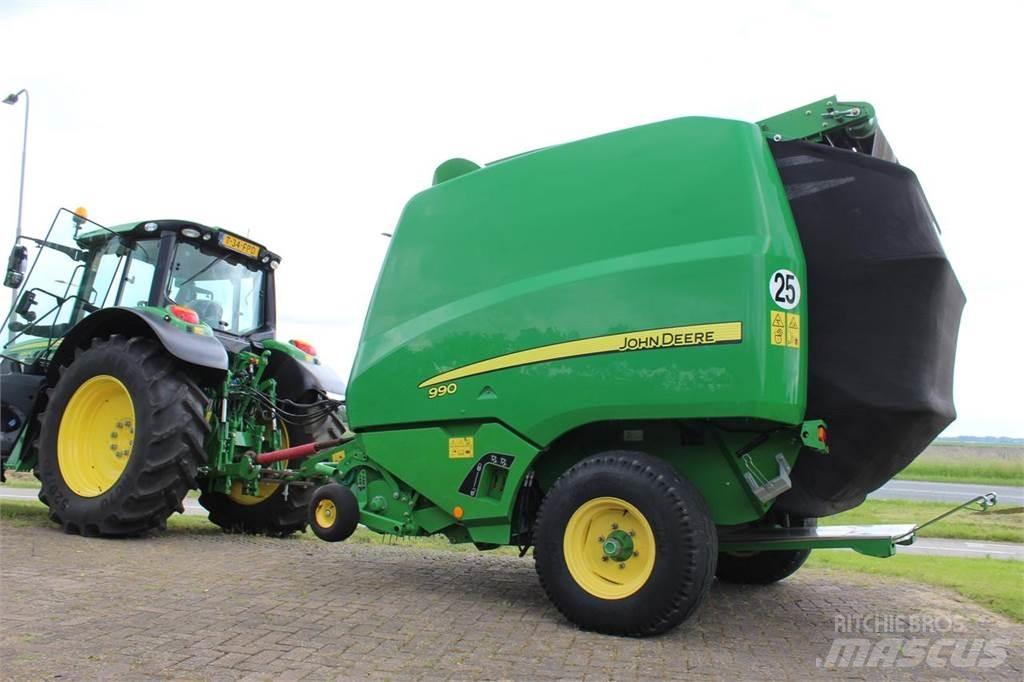 John Deere 990 Rundballe-pressere