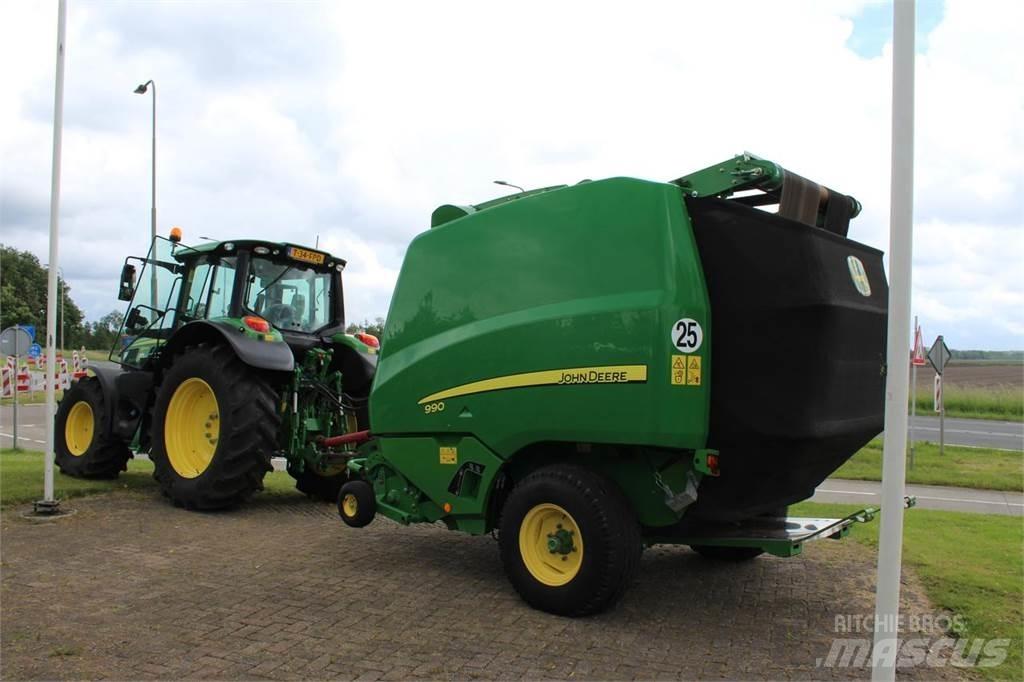 John Deere 990 Rundballe-pressere