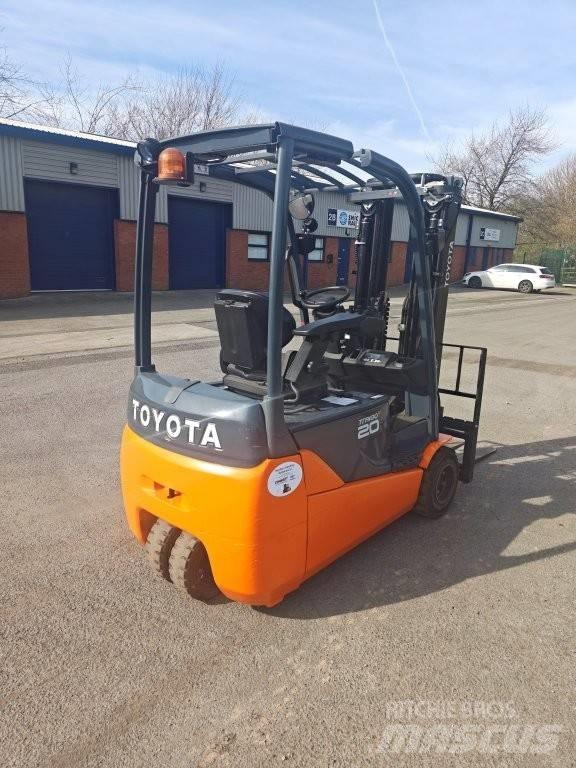 Toyota 8 FBET 20 El gaffeltrucks