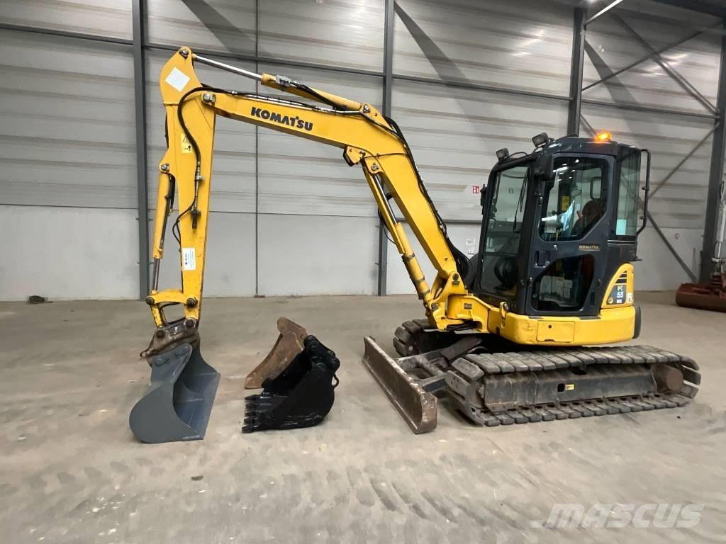 Komatsu PC 55 MR-3 Minigravemaskiner