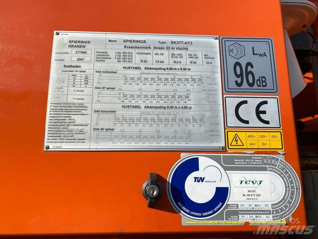 Spierings SK377 Tårn kraner