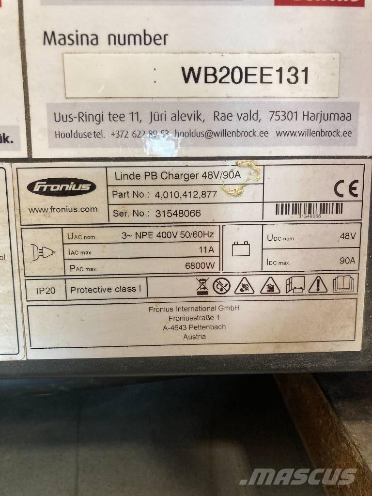 Linde E 16 P El gaffeltrucks