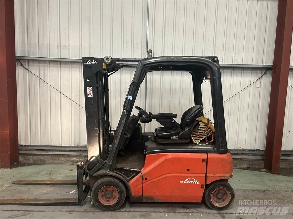 Linde E16P-01 El gaffeltrucks