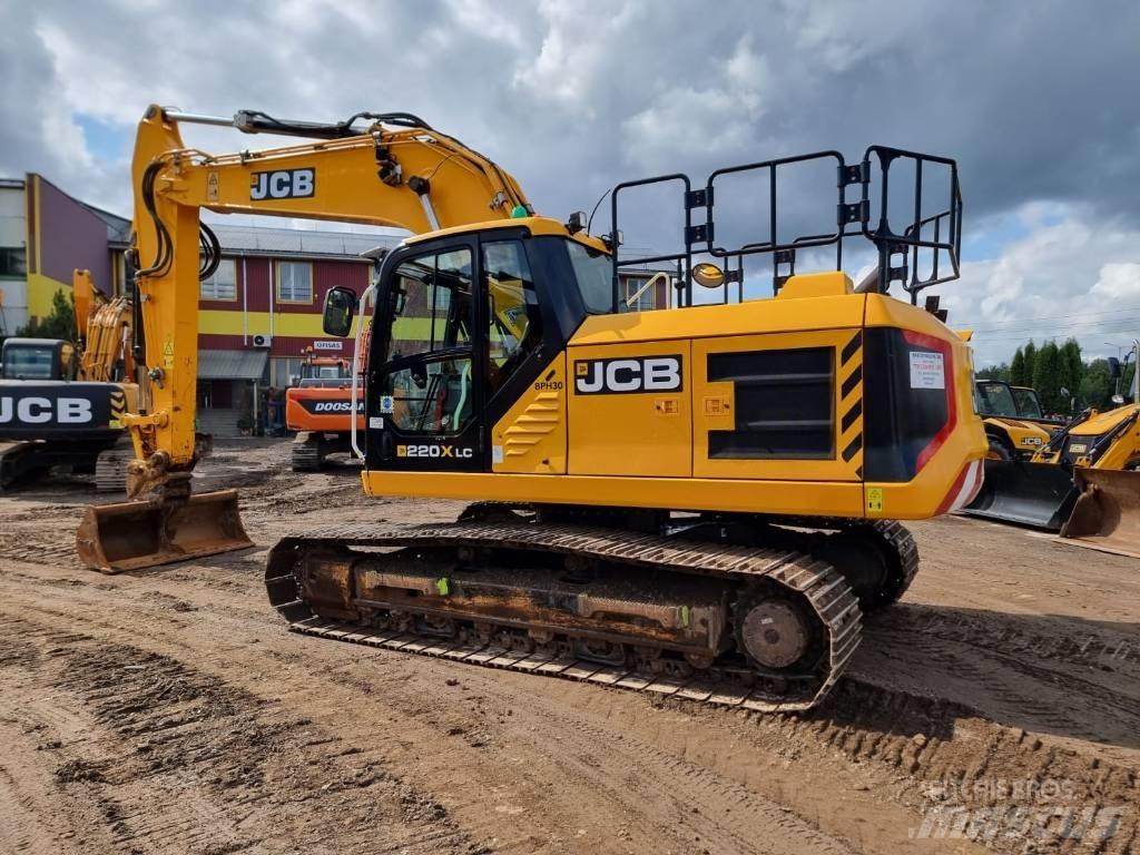 JCB 220 X Gravemaskiner på larvebånd