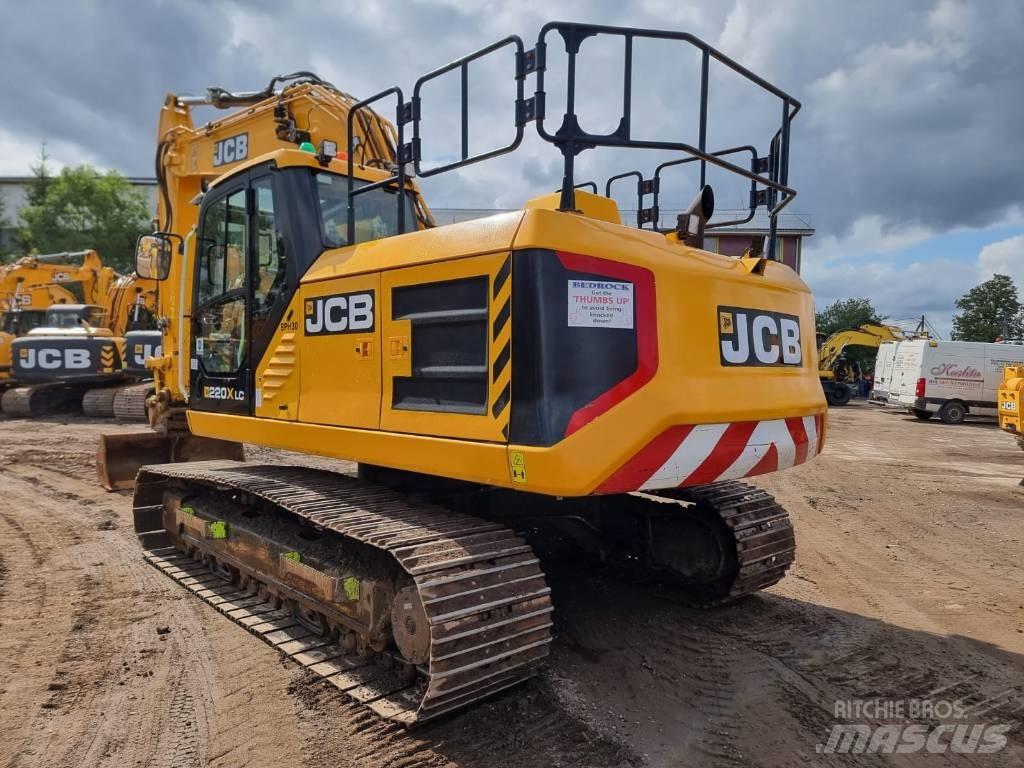 JCB 220 X Gravemaskiner på larvebånd