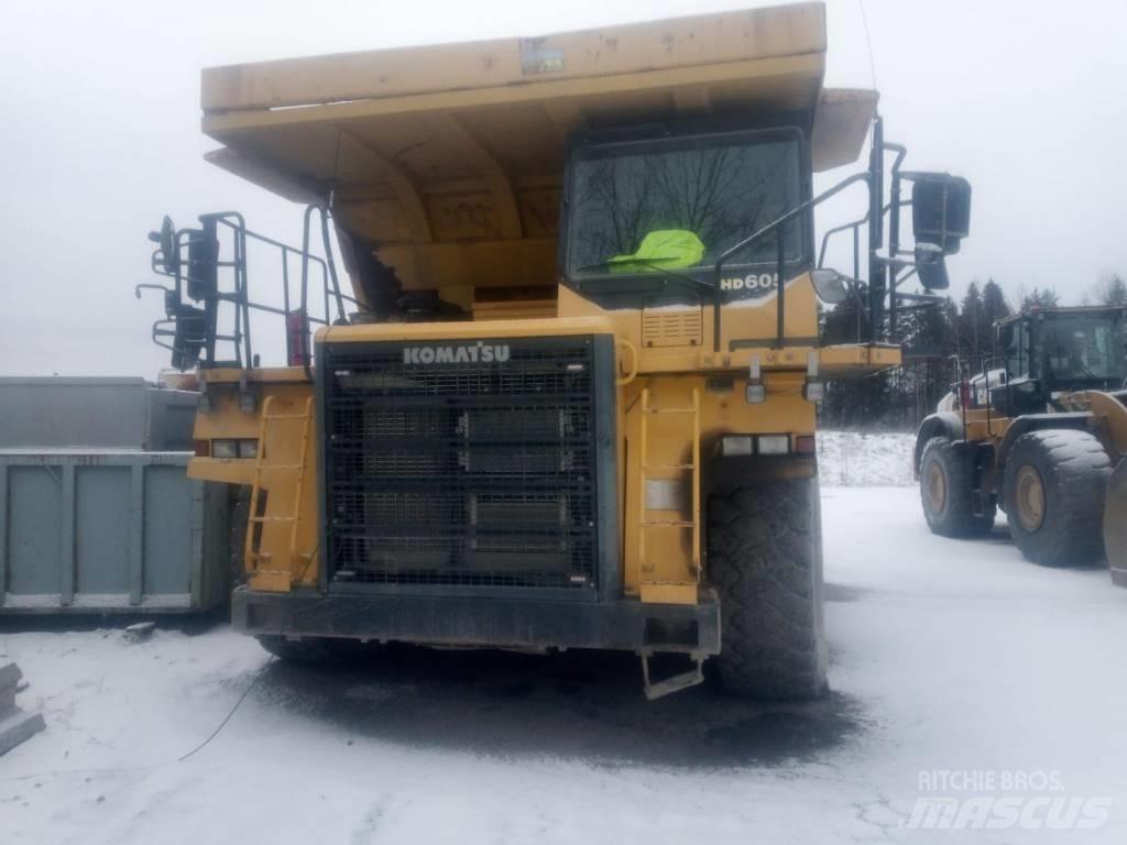 Komatsu HD605-7 Knækstyrede dumpere