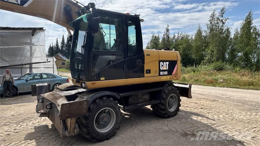 CAT 316 D Gravemaskiner på hjul