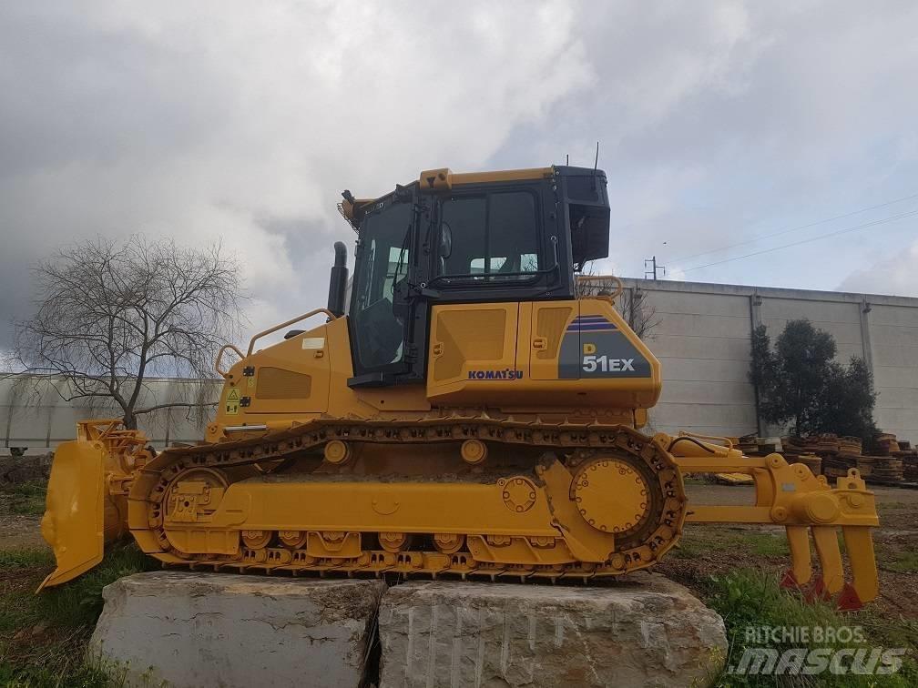 Komatsu D 51 EX-22 Bulldozer på larvebånd