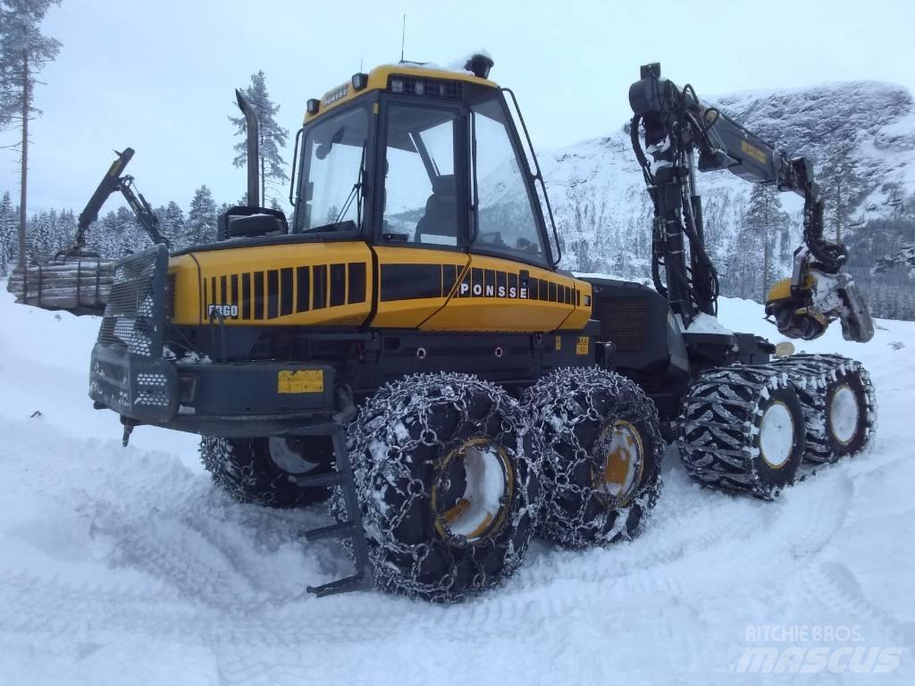 Ponsse Ergo 8W Skovningsmaskiner