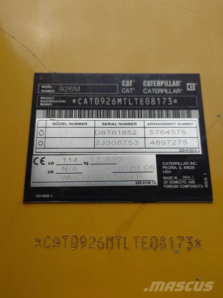 CAT 926 M Læssemaskiner på hjul