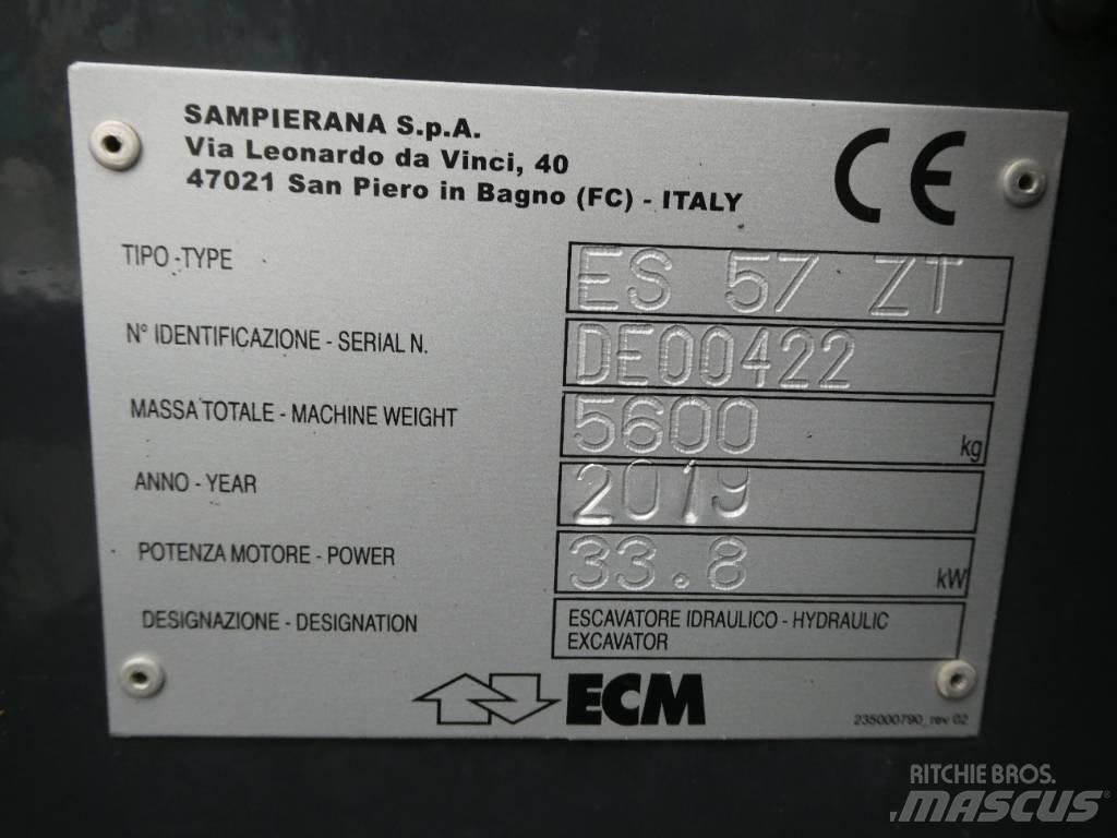 ECM ES 57 ZT Minigravemaskiner