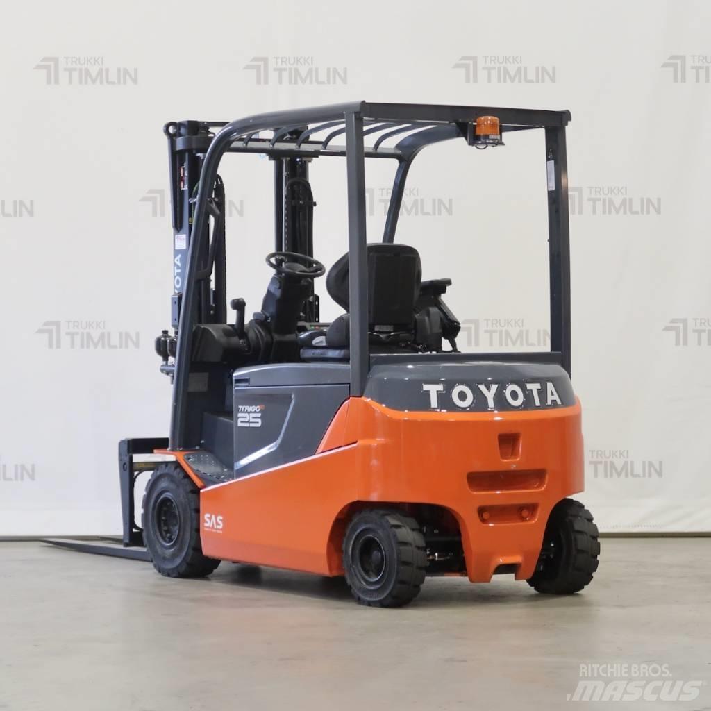 Toyota 8FBMT25 El gaffeltrucks