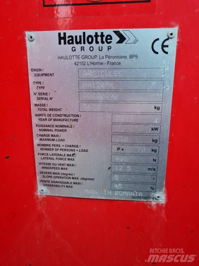 Haulotte HA 12 PX Bomlifte med knækarm
