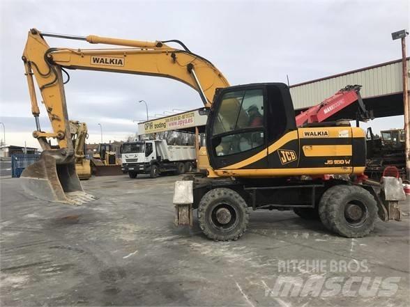 JCB JS 160 W Gravemaskiner på hjul