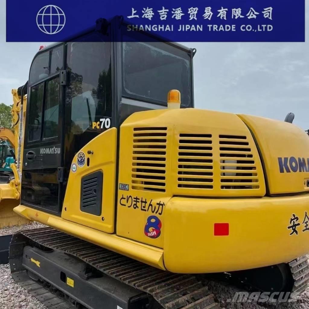 Komatsu PC 70 Gravemaskiner på larvebånd