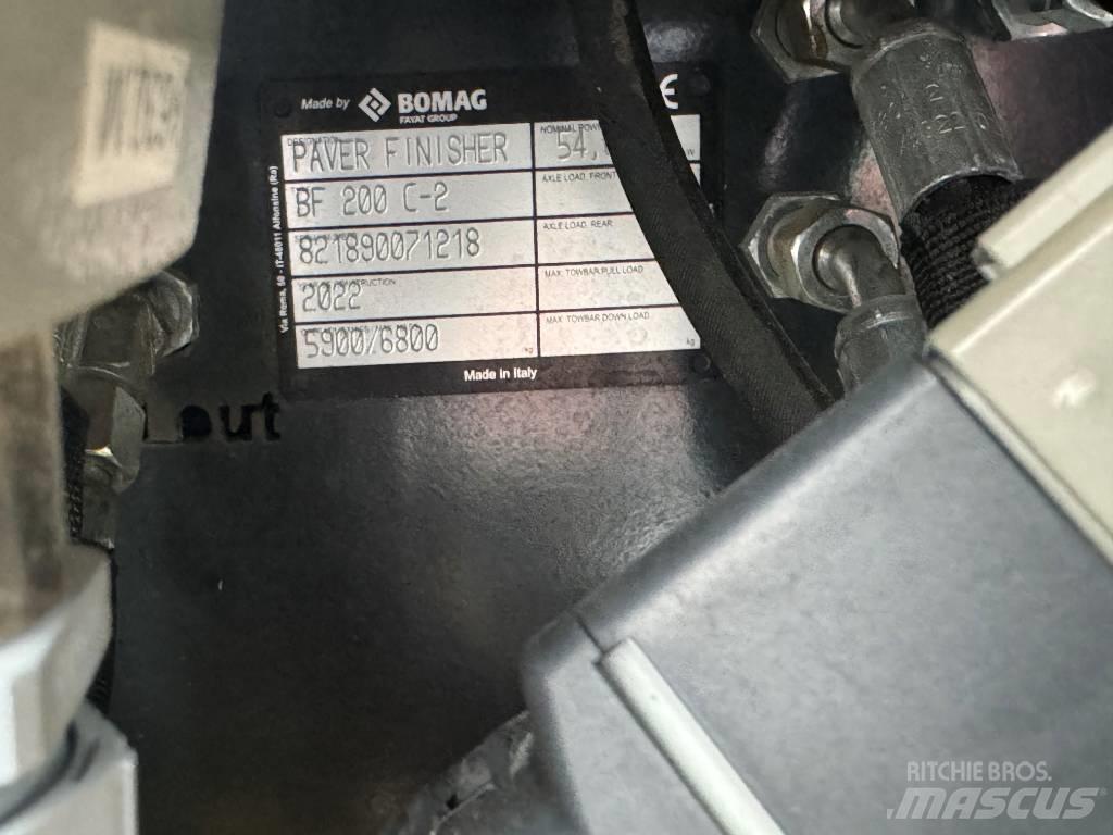 Bomag BF200C-2 Asfaltudlæggere