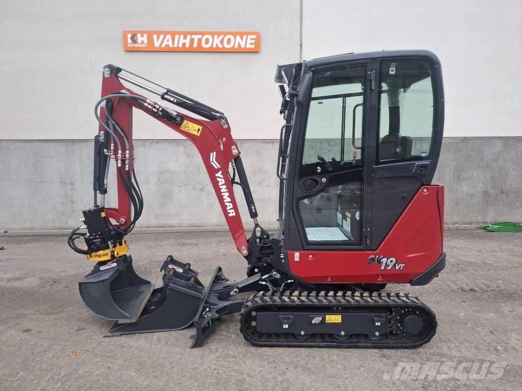 Yanmar SV 19 VT Minigravemaskiner
