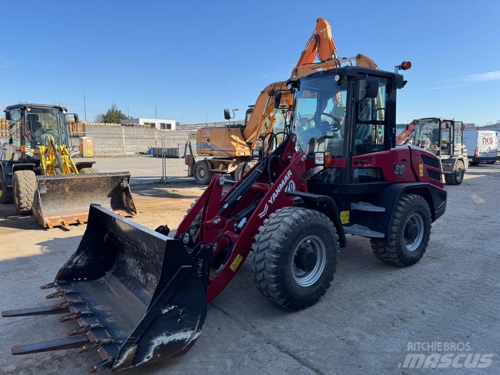 Yanmar V80 (02189) Læssemaskiner på hjul