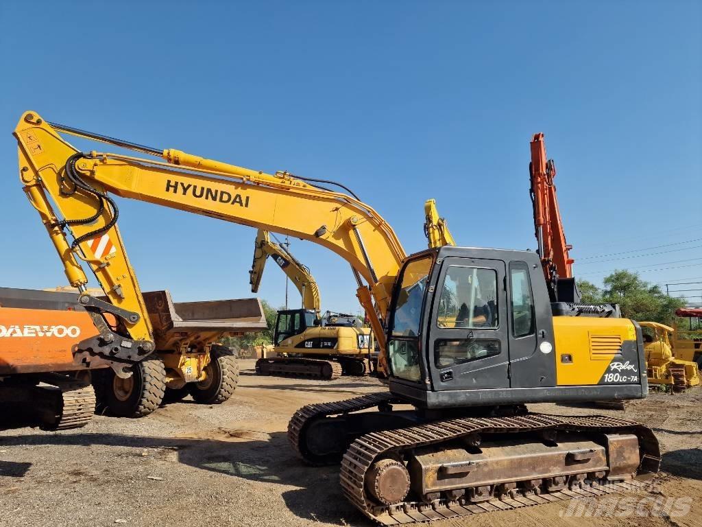Hyundai R180LC-7 Gravemaskiner på larvebånd
