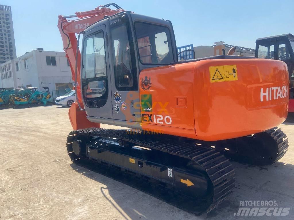 Hitachi EX 120 Gravemaskiner på larvebånd