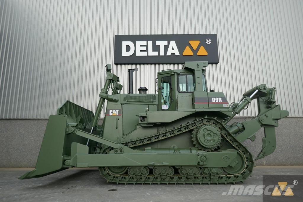 CAT D9R Ex-army Bulldozer på larvebånd