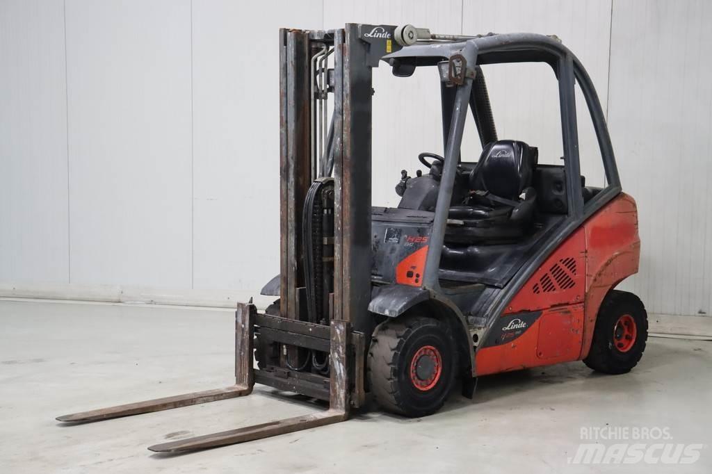 Linde H25D-02 Diesel gaffeltrucks