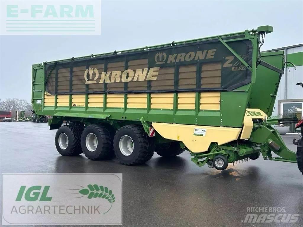 Krone zx 560 gl Andre Semi-trailere