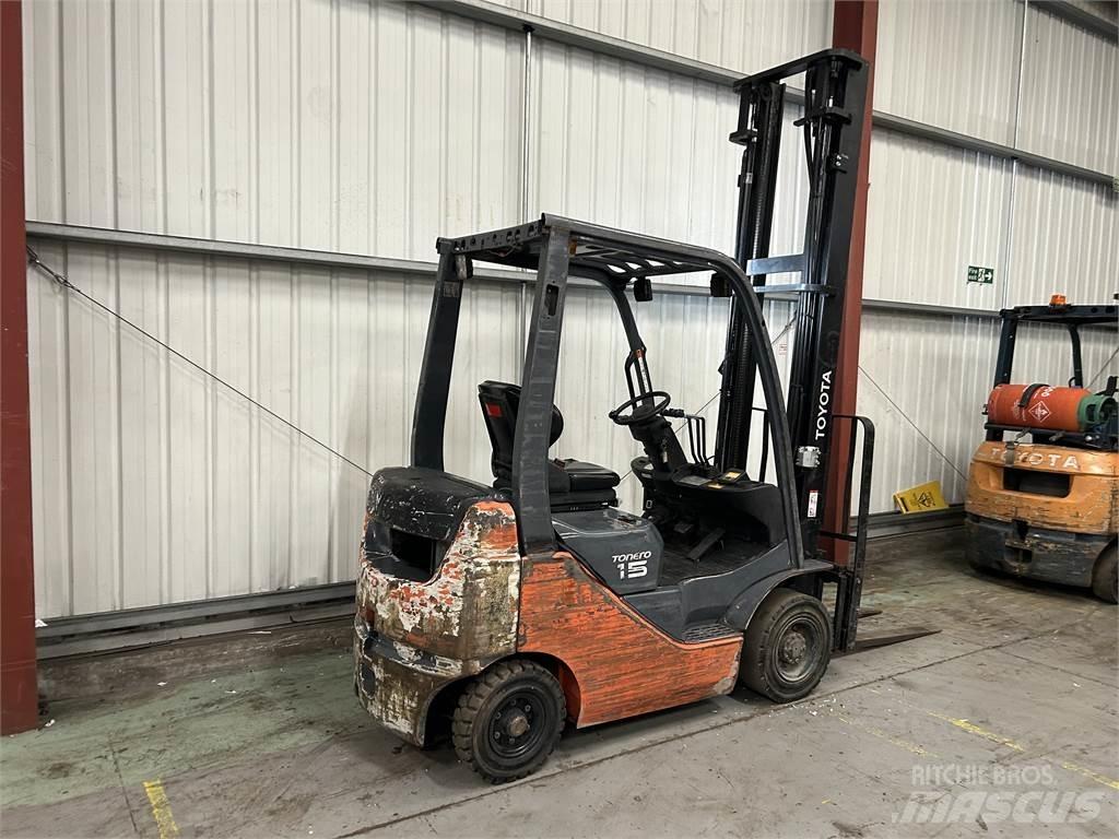Toyota 02-8FDF15 Diesel gaffeltrucks