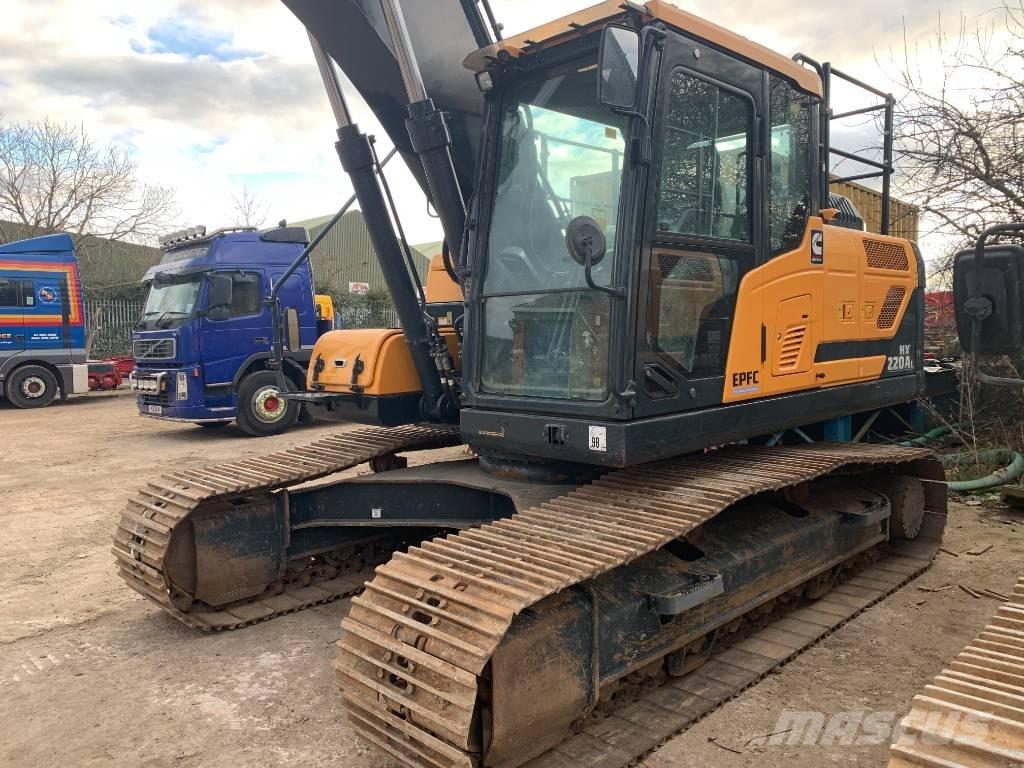 Hyundai HX220A L Gravemaskiner på larvebånd