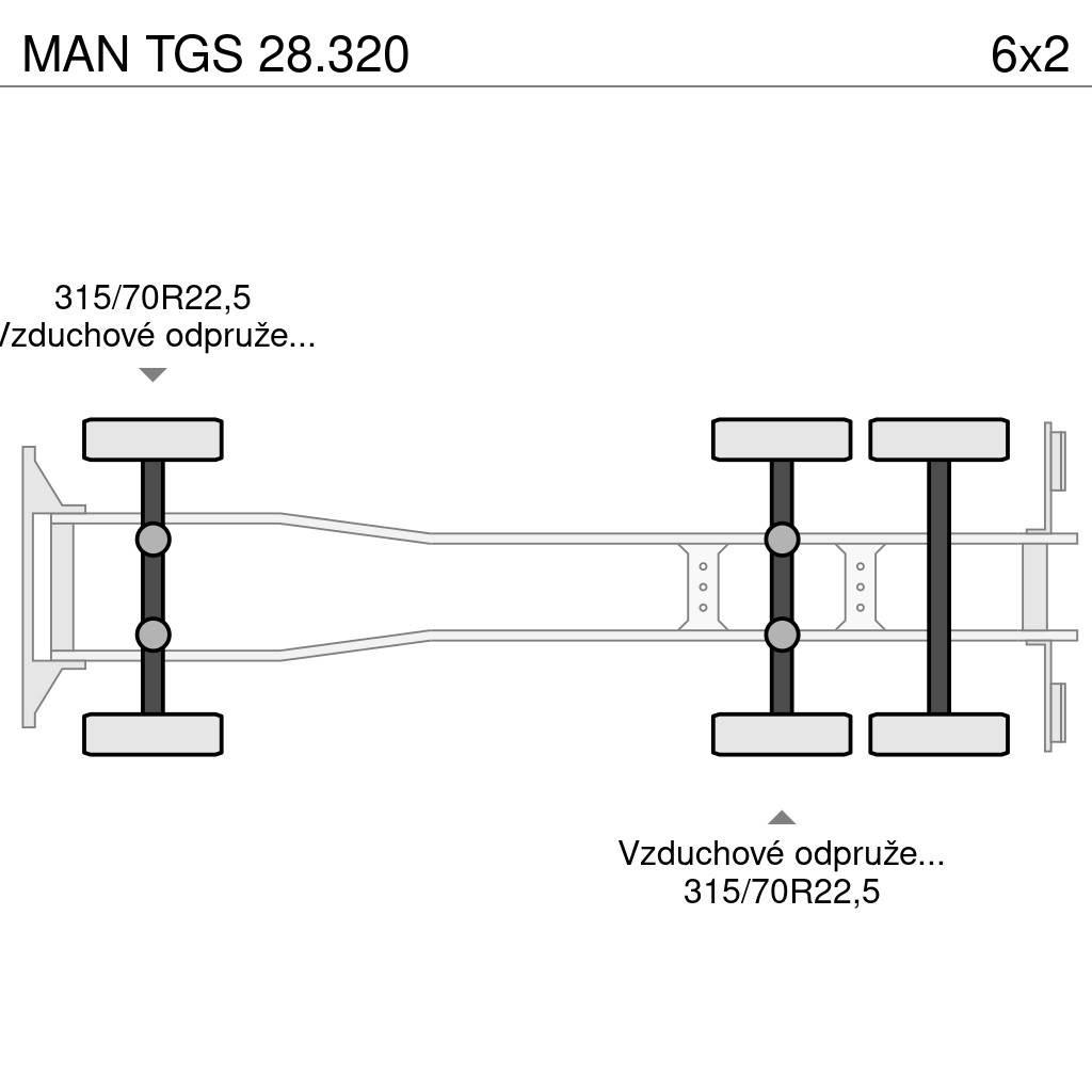 MAN TGS 28.320 Renovationslastbiler