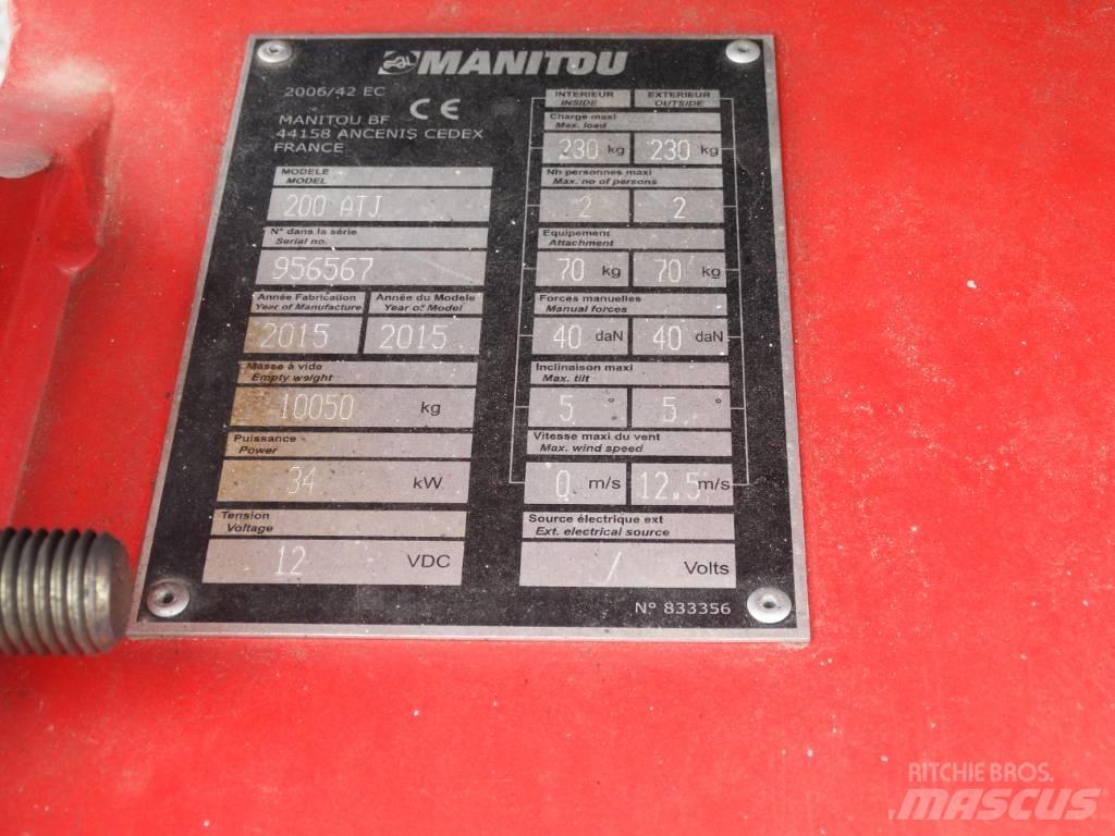 Manitou 200 ATJ Bomlifte med knækarm